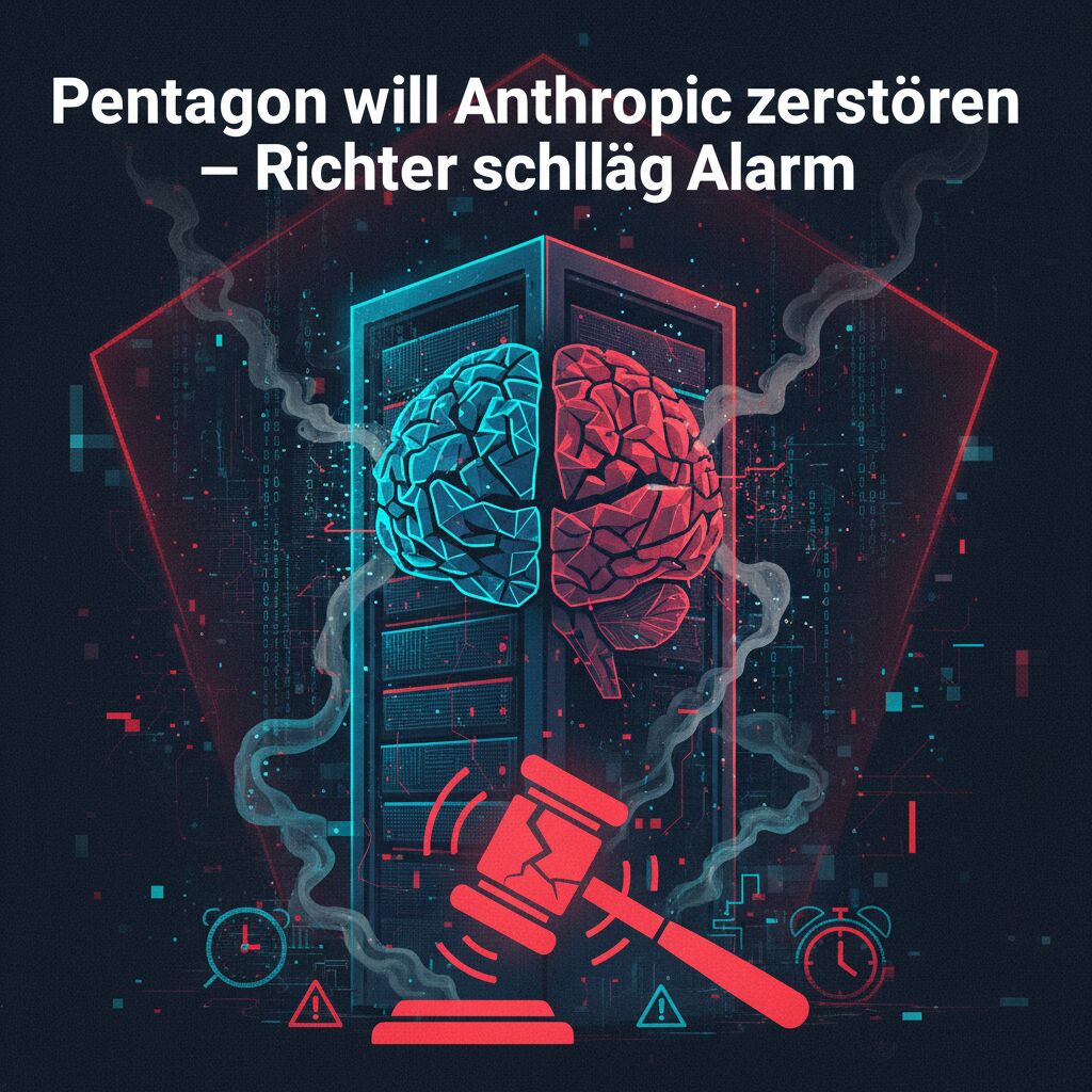 Pentagon will Anthropic zerstören — Richter schlägt Alarm