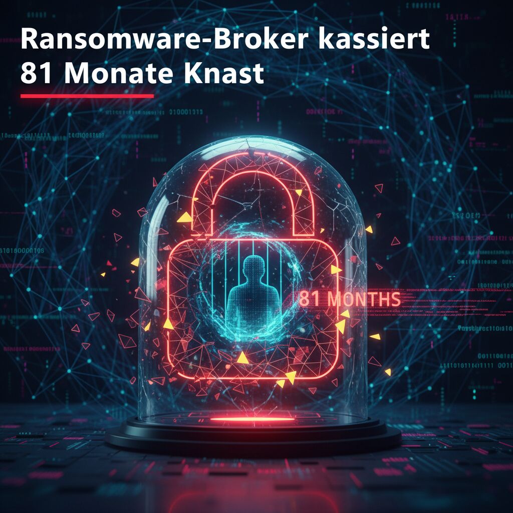 Ransomware-Broker kassiert 81 Monate Knast