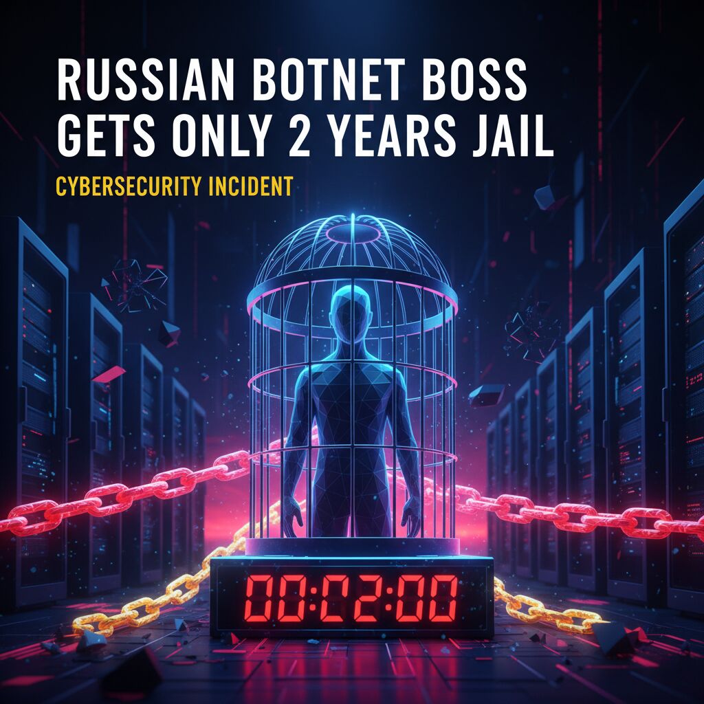 Russischer Botnet-Boss kassiert nur 2 Jahre Knast