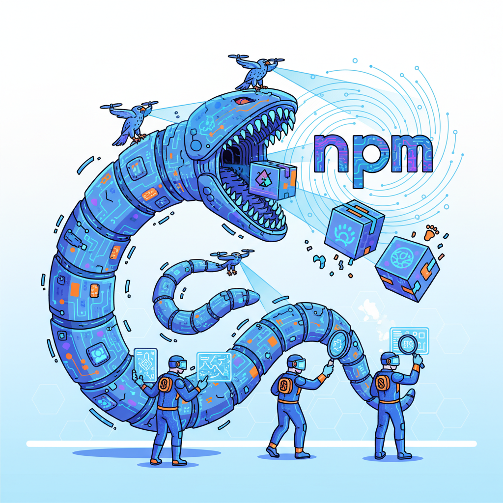 Shai-Hulud kapert Mistral-Pakete auf npm