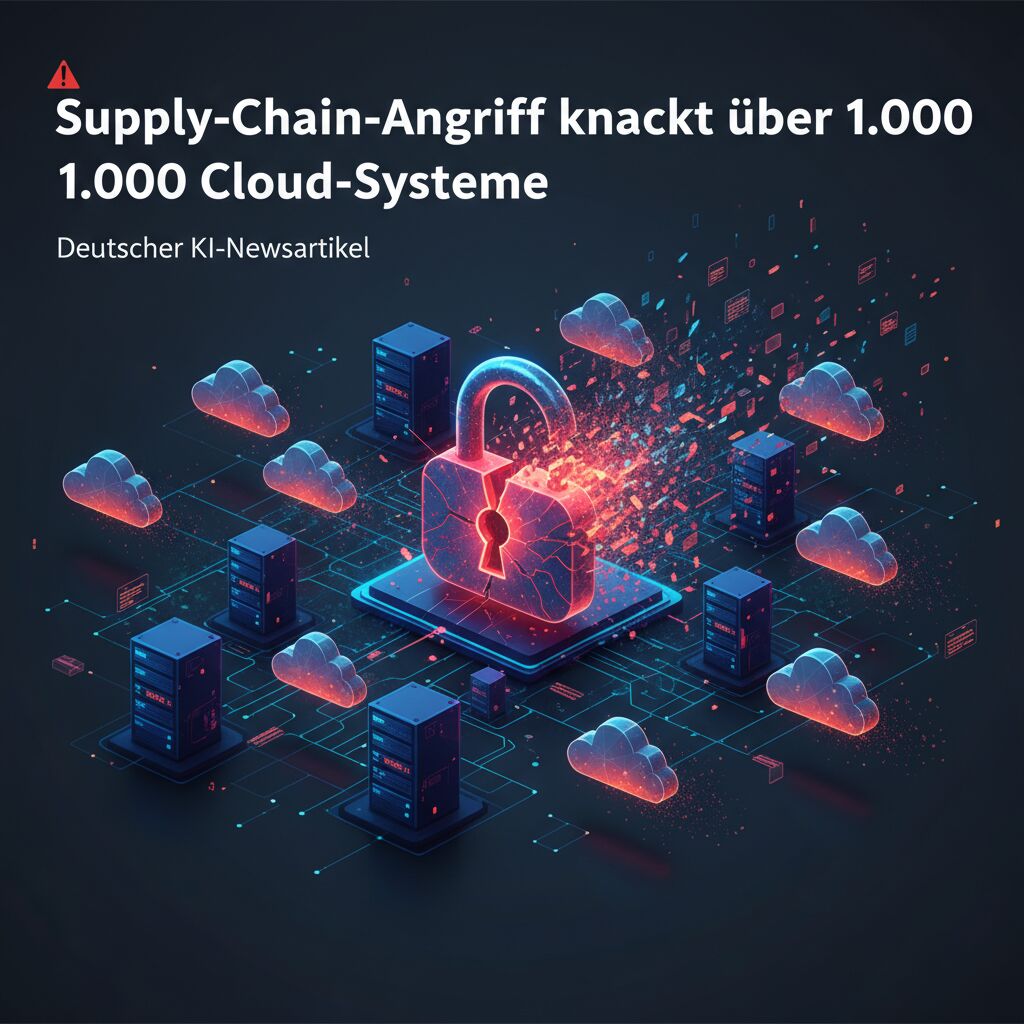 Supply-Chain-Angriff knackt über 1.000 Cloud-Systeme