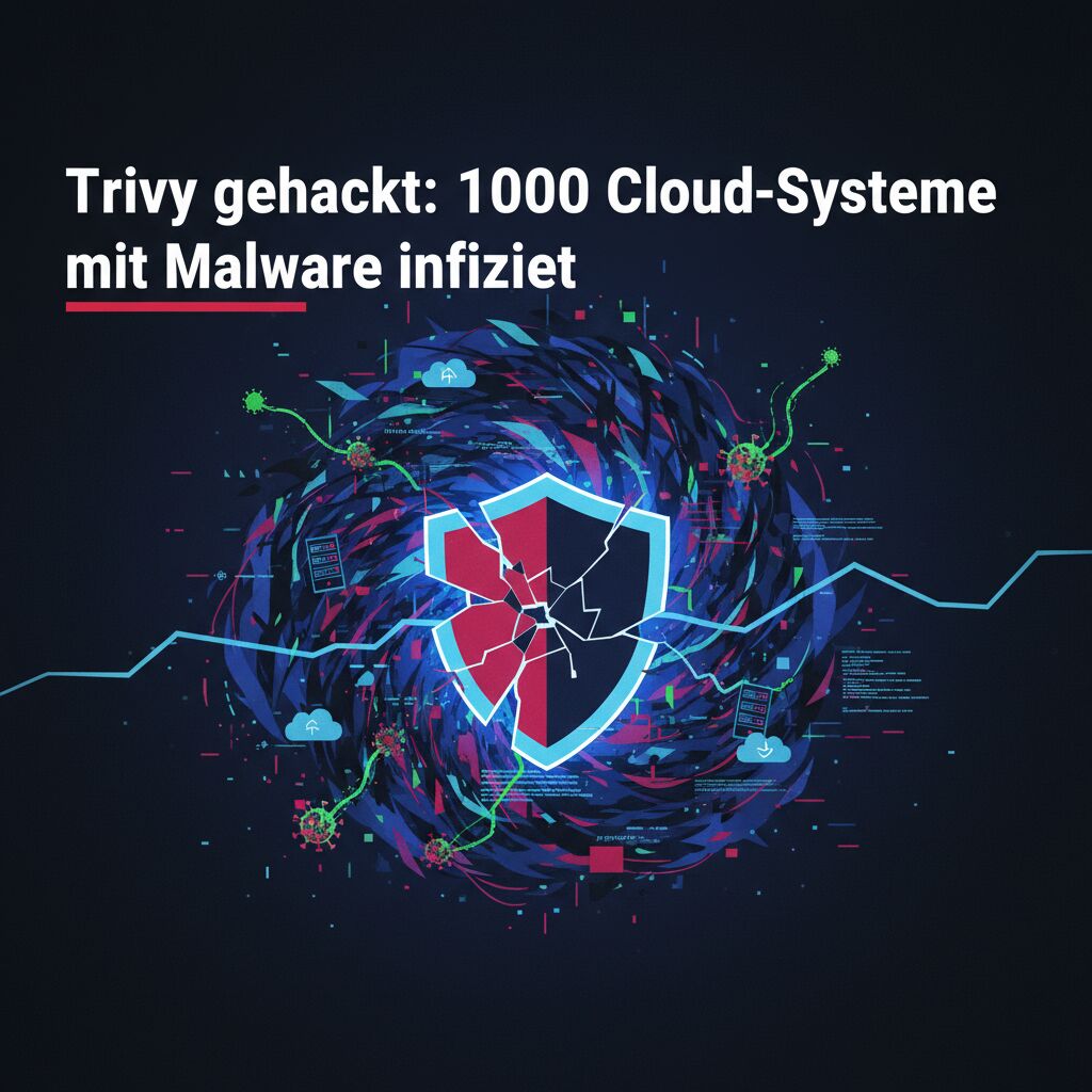 Trivy gehackt: 1000 Cloud-Systeme mit Malware infiziert