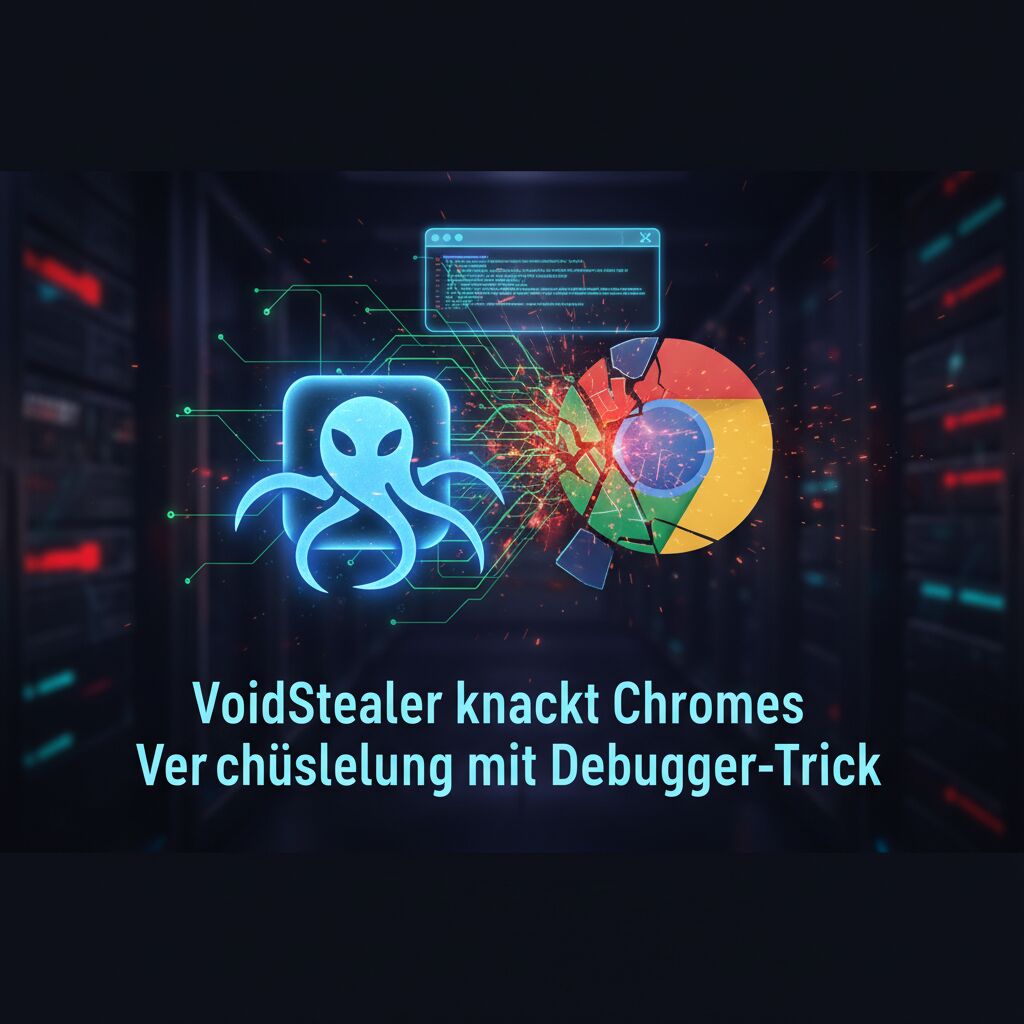VoidStealer knackt Chromes Verschlüsselung mit Debugger-Trick