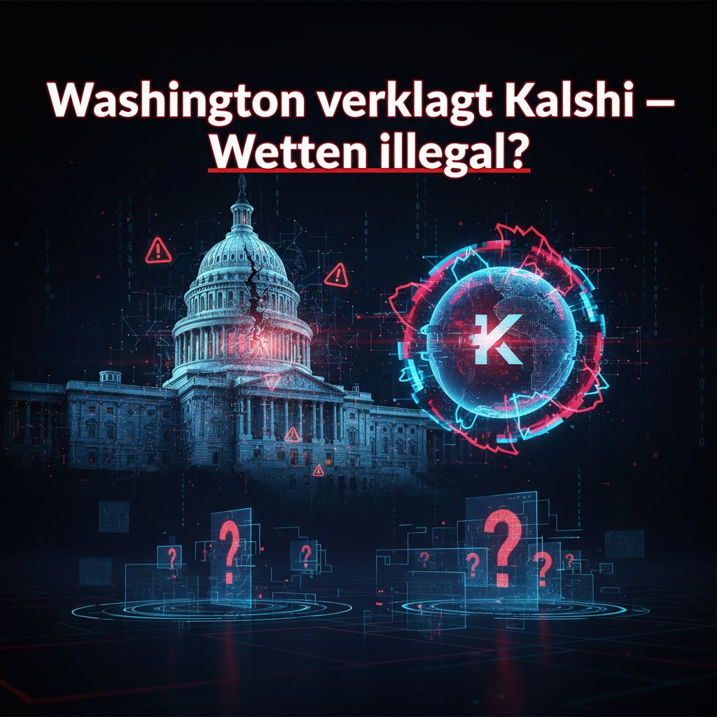 Washington verklagt Kalshi — Wetten illegal?