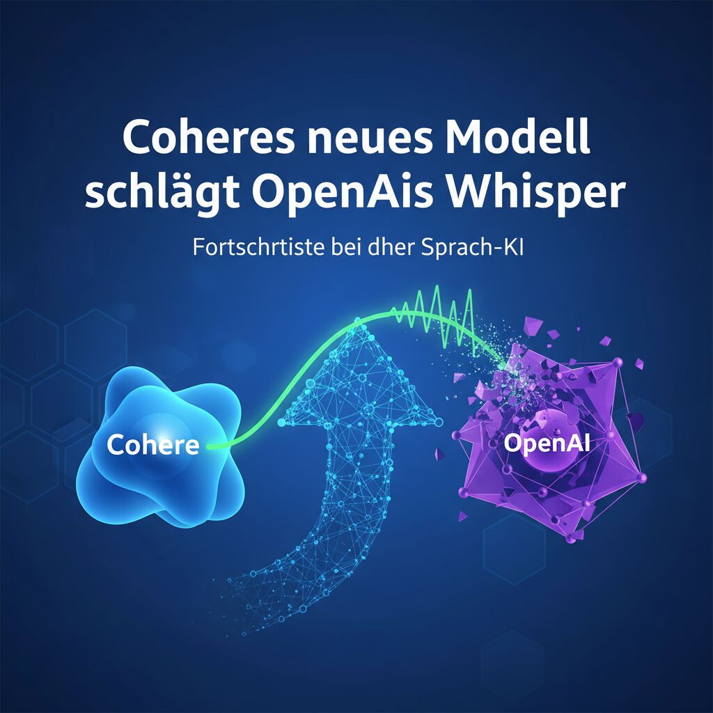 Coheres neues Modell schlägt OpenAIs Whisper