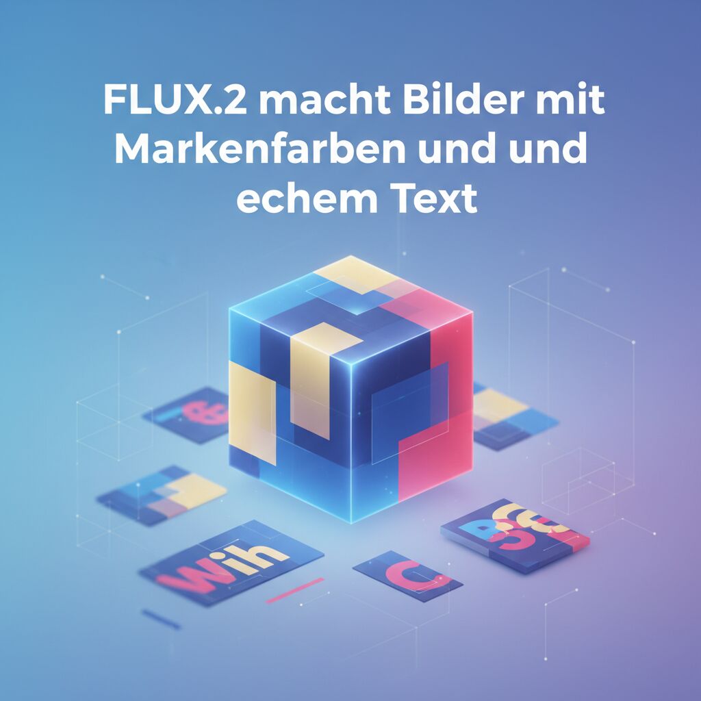 FLUX.2 macht Bilder mit Markenfarben und echtem Text