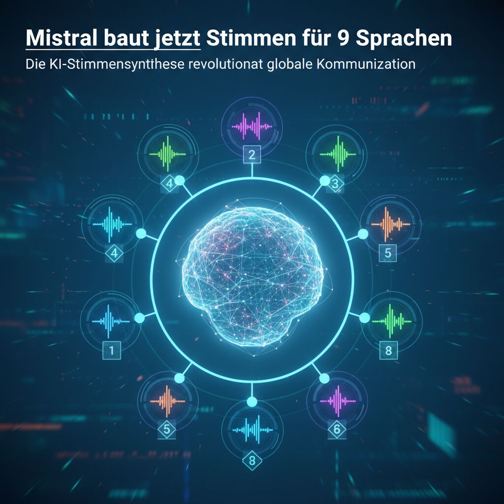 Mistral baut jetzt Stimmen für 9 Sprachen