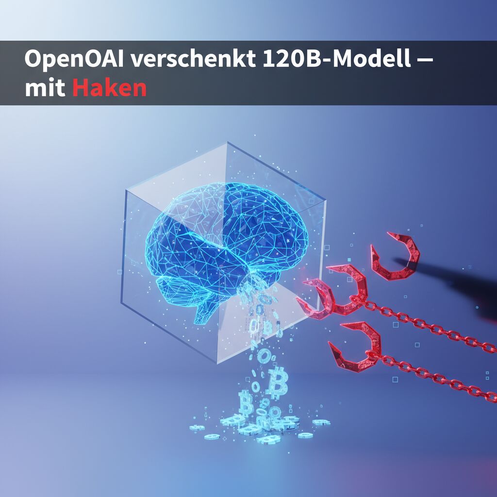 OpenAI verschenkt 120B-Modell — mit Haken