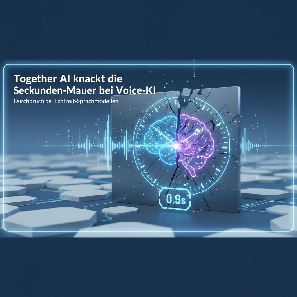 Together AI knackt die Sekunden-Mauer bei Voice-KI
